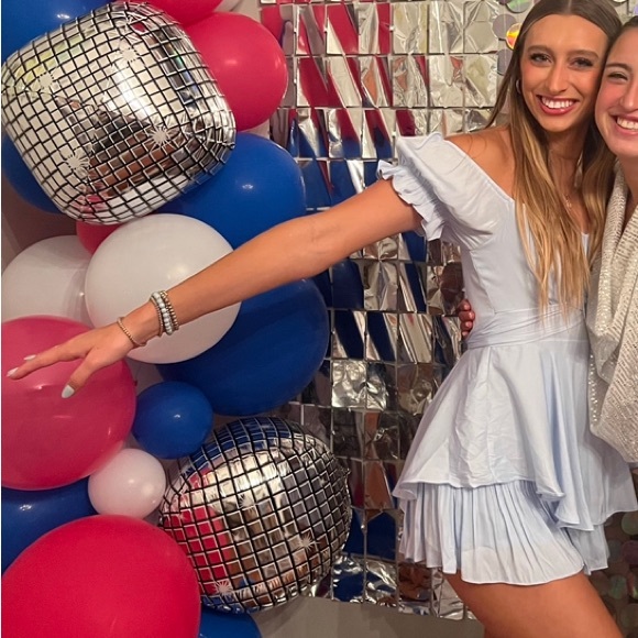 Hello Molly Blue romper size small - Picture 2 of 3